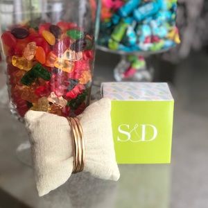 Stella & Dot Essential Hammered Set of 3 Cuffs